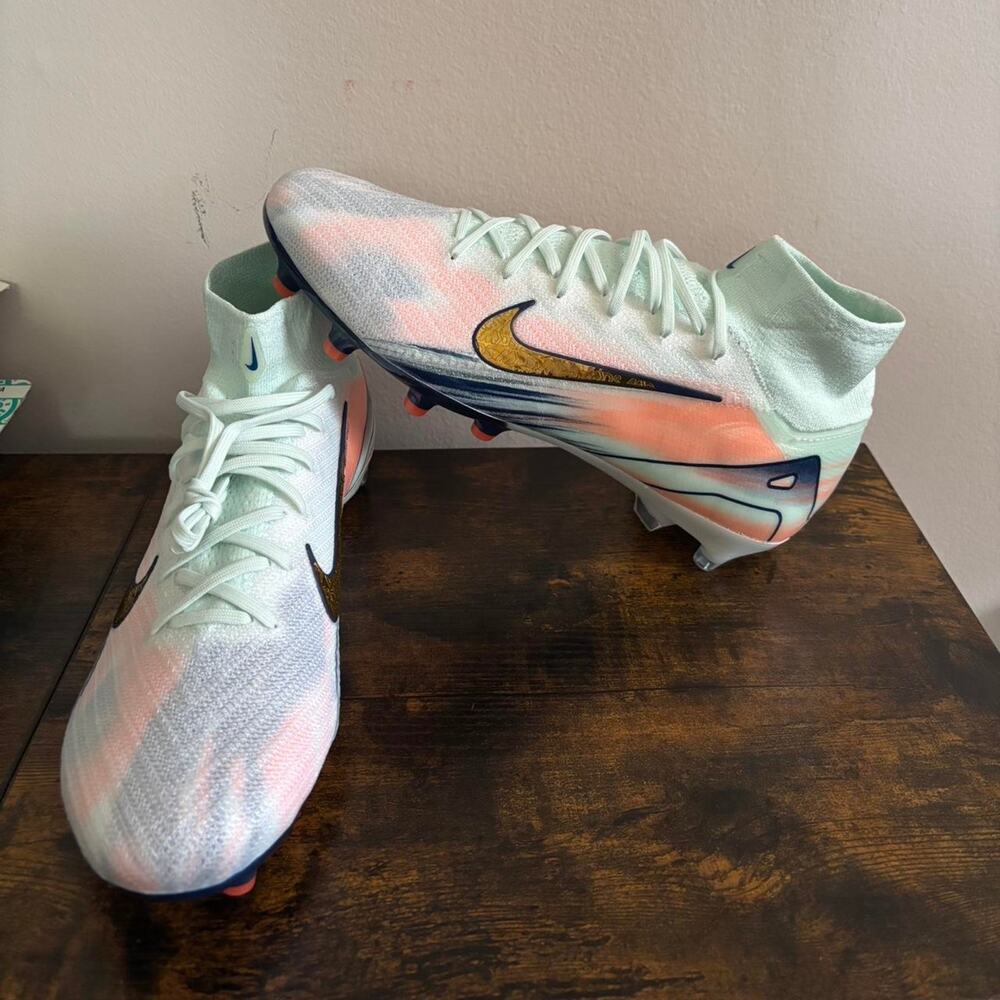 Nike superfly 10 elite mercurial dream speed AG plate cleats size 9 mens